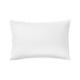 A demain - le linge français - Taie d&#039;oreiller unie percale lavee mont-blanc - lot de 2 - Taie d&#039;oreiller