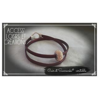 ALC Bijoux naturels - Bracelet cuir - Bracelet - Cuir
