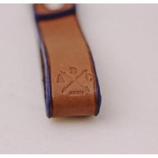 AFRICANBOYZCLUB - Porte-clés 100% cuir avec astiquage de couleur - Porte clé