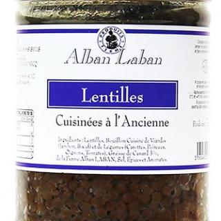 Alban Laban - Lentilles cuisinées à L&#039;ancienne - Lentille