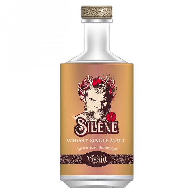 Alcools VIVANT - Silène, whisky français bio - Whisky