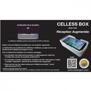 ANTENGRIN - Celless Box support smartphone pour une réception augmentée - Support téléphone portable