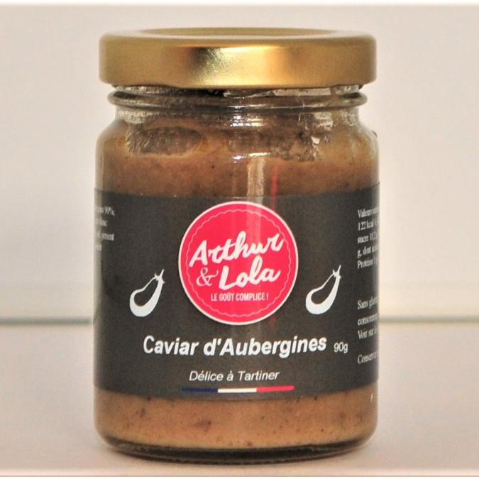 Arthur et Lola - Caviar d’aubergine - Apéritif