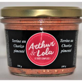 Arthur et Lola - Terrine au Chorizo pimenté - Terrine