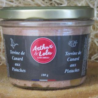 Arthur et Lola - Terrine de canard aux pistaches - Terrine