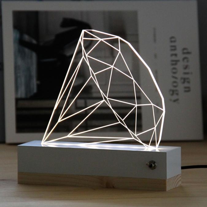 Atelier Bagnost Paris - Veilleuse / lampe - Diamant - Veilleuse