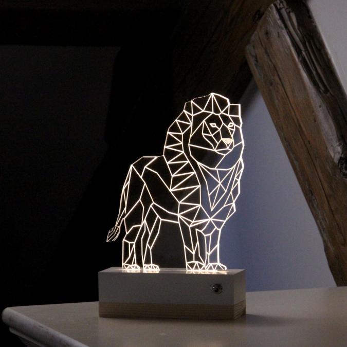 Atelier Bagnost Paris - Veilleuse / lampe - Lion - Veilleuse