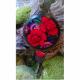 Atelier des merveilles - Collier fleurs bohèmes rouges - Collier - Résine
