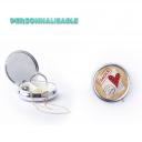 Atomania - Cœur fragile  - Pilulier personnalisable Atomania - boite à pilules