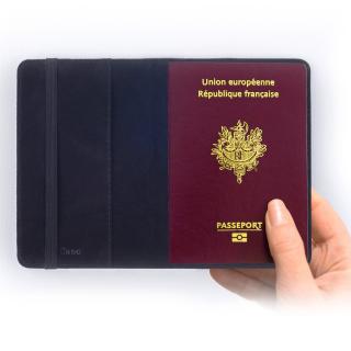 Atomania - Etui passeport personnalisable au prénom de votre choix - Protège passeport