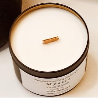 BambooPanda Candle Co. - Mystic - bougie parfumée au Bois de Oud - Bougie artisanale