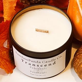 BambooPanda Candle Co. - Transcend - Bougie Parfumée au Patchouli - Bougie - Patchouli
