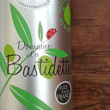 BASTIDETTES - Bidon fer 25 cl Huile d&#039;olive de Producteur Bio - Huile d&#039;olive