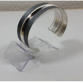 bijoux klaus - Bracelet  argent oxydé - Bracelet - 