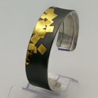 bijoux klaus - Bracelet argent oxydé - Bracelet - 4668