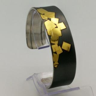 bijoux klaus - Bracelet argent oxydé - Bracelet - 4668