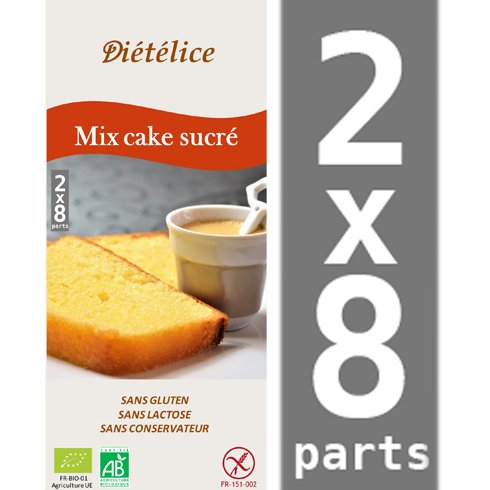 BMD SANS GLUTEN - Mix cake sucré sans gluten - kit patisserie