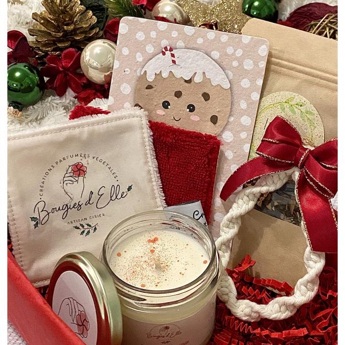 Bougies d'Elle - Box artisanale de Noël - coffret cadeau