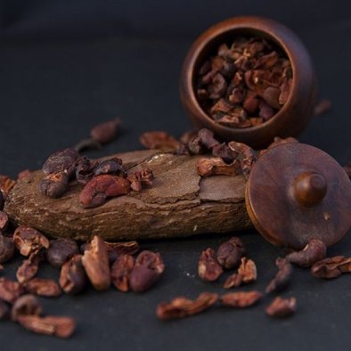 CAROLEPICELINE - Epices Gourmet 100% naturelles - Fèves de Cacao torréfiées - Fèves de cacao - sachet