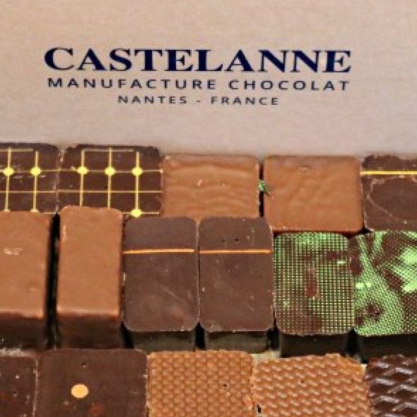 Maison Castelanne - Coffret Assortiment Maison 24 Chocolats - 200 gr - Chocolat