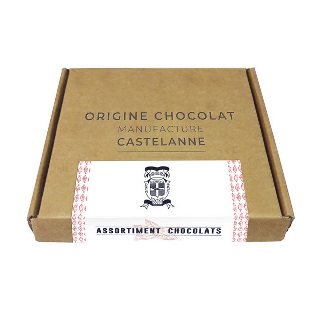 Maison Castelanne - Coffret Assortiment Maison 48 Chocolats - 420 gr - Chocolat