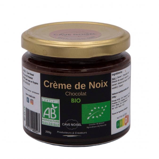 Cave Noisel - Crème de Noix au Chocolat - BIO - Crème au noix