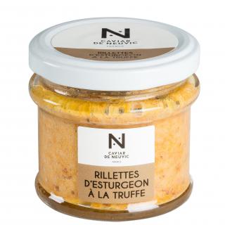 Caviar De Neuvic - Rillettes d&#039;Esturgeon à la Truffe 90 gr - Rillettes - 
