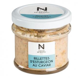 Caviar De Neuvic - Rillettes d&#039;Esturgeon au Caviar 90 gr - Rillettes - 