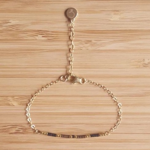 C'cédille - Bracelet Ola Bronze - Bracelet - Plaqué Or gold filled