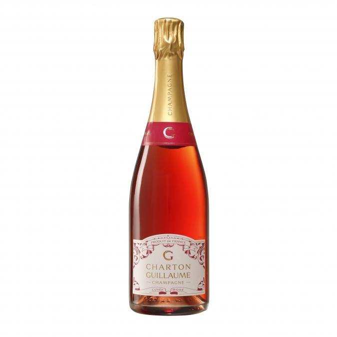 CHAMPAGNE CHARTON-GUILLAUME - Cuvée Rosé - Champagne - N/A - Bouteille - 0.75L