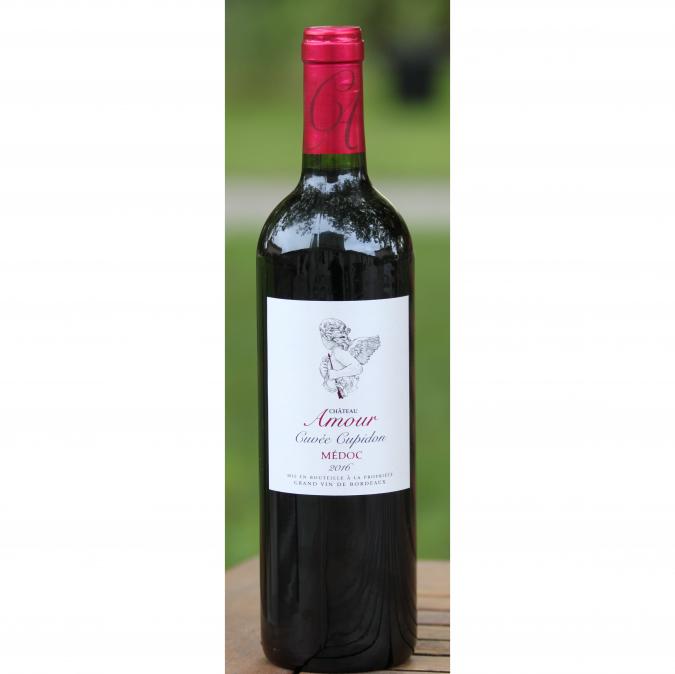 Bouteille de Vin Rouge Château de Jau • La Vague Amour™
