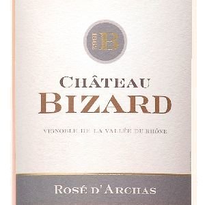 Château Bizard - Rose d&#039;archas - rosé - 2016 - Bouteille - 0.75L