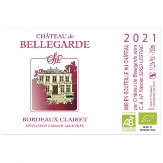 Château de Bellegarde - Clairet 2021 - 2021 - Bouteille - 0.75L