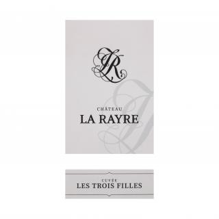Château LA RAYRE - CHATEAU LA RAYRE Bergerac Rouge &quot; Les 3 Filles &quot; - 2017 - Bouteille - 0.75L