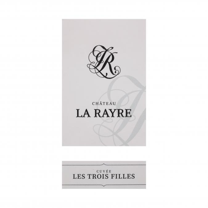 Château LA RAYRE - CHATEAU LA RAYRE Bergerac Rouge &quot; Les 3 Filles &quot; - 2017 - Bouteille - 0.75L