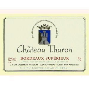 Château Thuron - Tradition élevé en fûts de chêne - rouge - 2002 - Bouteille - 0.75L