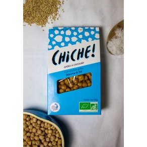 CHICHE - POIS CHICHES GRILLÉS – PACK SÉSAME &amp; SEL (3X90G) - Apéritif et biscuits salés - 0.270