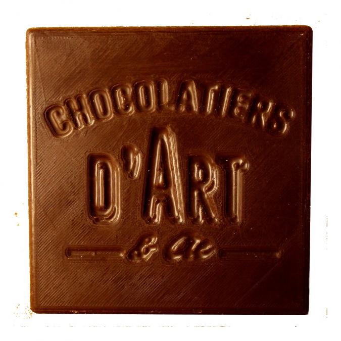Chocolatier d'art - Les Grands Carrés - Nature - Chocolat