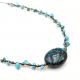 Clara Joia - Collier Turquoise et Howlite Turquoise - Collier - PIerres