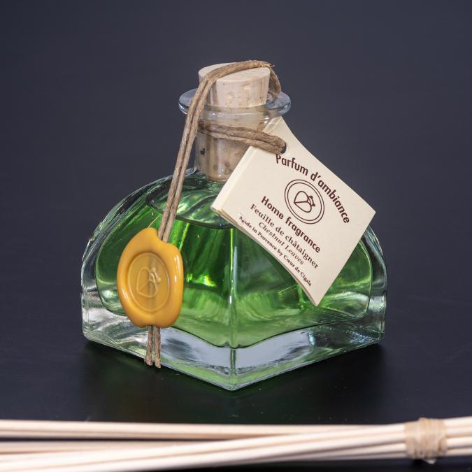 COEUR DE CIGALE - Diffuseur d&#039;ambiance Feuille de Chataignier - 250ml - Diffuseur de parfum