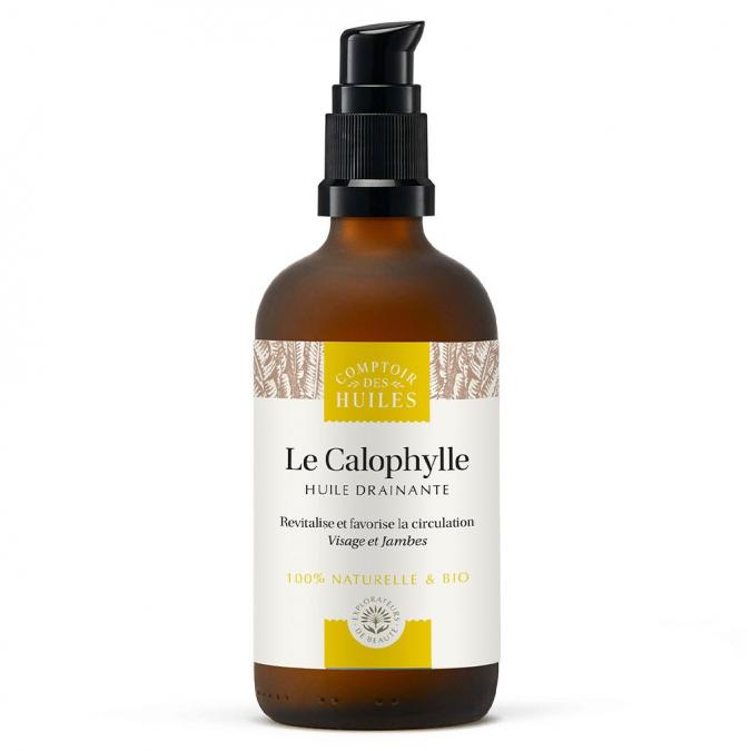 Comptoir des Huiles - Le Calophylle - huile végétale certifiée Cosmos Organic - 100 ml - Huile végétale