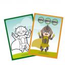 Coq6grue - SUPER BATAILLE Jeu de Bataille à créer Super Héros - Jeu de cartes