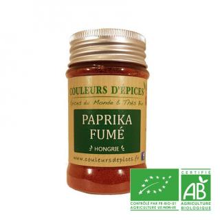 COULEURS D'ÉPICES - Paprika fumé - 100 gr - paprika