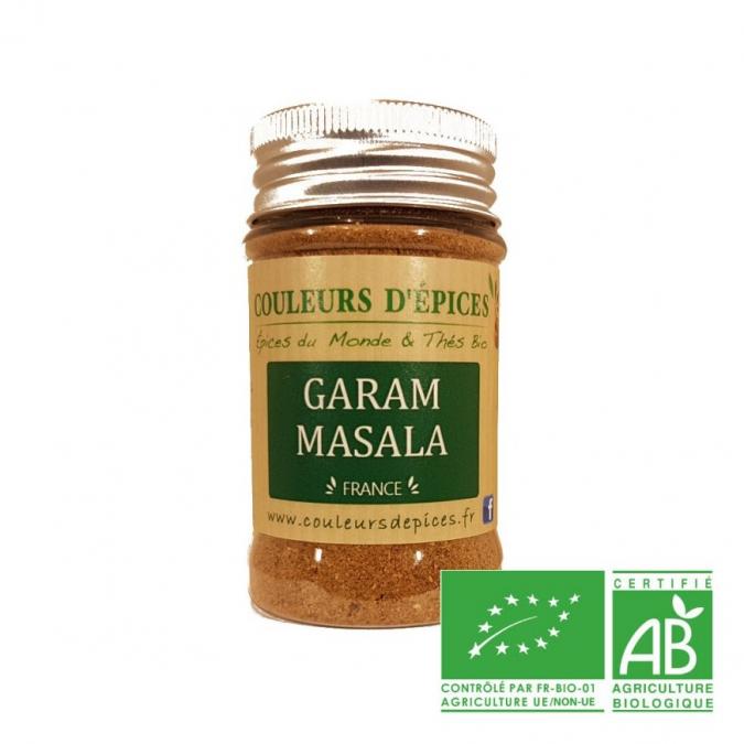 COULEURS D'ÉPICES - Pot Garam Massala - 50 gr - Garam