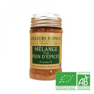 COULEURS D'ÉPICES - Pot Mélange pour Pain d&#039;épices - 50 gr - Mélange d&#039;épice