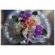 Couronne2fleurs - Bouquet de mariée aux fleurs multicolores - Bouquet de mariée