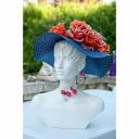Couronne2fleurs - Chapeau de soleil floral - Chapeaux - Bleu