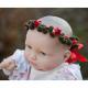 Couronne2fleurs - Couronne de fleurs cheveux pour bébé - couronne de fleurs