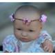 Couronne2fleurs - Couronne de fleurs cheveux pour bébé, poupée ou nounours - couronne de fleurs