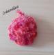 Créaméline - Fleur pour la vaisselle (TAWASHI) - rose/rouge - Tawashi